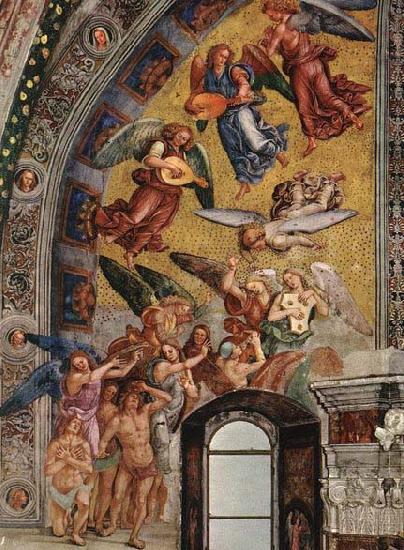 Luca Signorelli The Elect Being Called to Paradise Sweden oil painting art